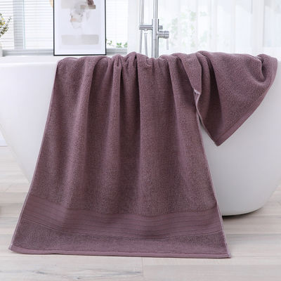 Popolare Jacquard stile 100% di cotone puro asciugamano da bagno antibatterico per morbido e durevole