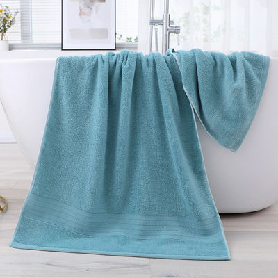 Popolare Jacquard stile 100% di cotone puro asciugamano da bagno antibatterico per morbido e durevole