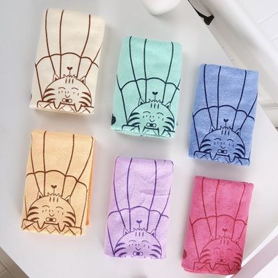 Set di asciugamani di cotone molto apprezzato con design assorbente e termine di pagamento T/T