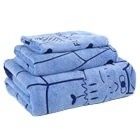 Set di asciugamani di cotone molto apprezzato con design assorbente e termine di pagamento T/T