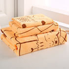 Set di asciugamani di cotone molto apprezzato con design assorbente e termine di pagamento T/T