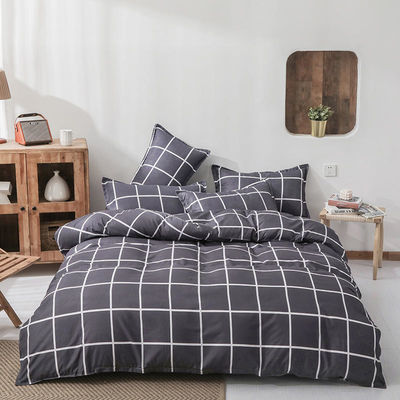 Stoffa di poliestere 4 pezzi Set di biancheria da letto per 1,2 m Letto Bianco Letto da hotel a cinque stelle