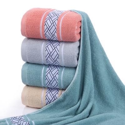 Disegni personalizzati asciugamano a supporto tutto il cotone assorbente unisex grande taglia