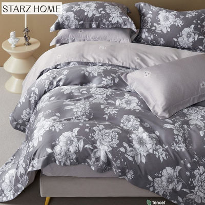 Stoffa da letto di 100% cotone con riempimento di viscoso e cotone per copertura floreale di lusso