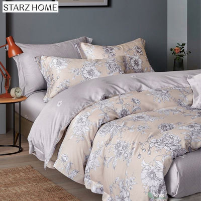 Stoffa da letto di 100% cotone con riempimento di viscoso e cotone per copertura floreale di lusso