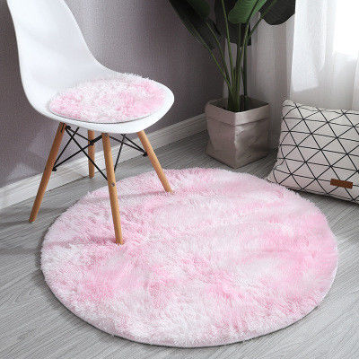 Home Soft Circle Tapis per bambini Ragazze Teen Room Living Room Animal Print Pattern
