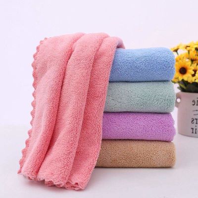 300 GSM Coral Fleece Face Bath Towel Set per Home Hotel Spa da OEM Manufacturers