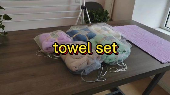 300 GSM Coral Fleece Face Bath Towel Set per Home Hotel Spa da OEM Manufacturers