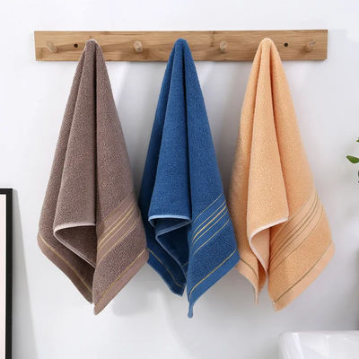 Asciugamano ricamato spessito 35*75cm Asciugamano per uso domestico per adulti in cotone puro 32