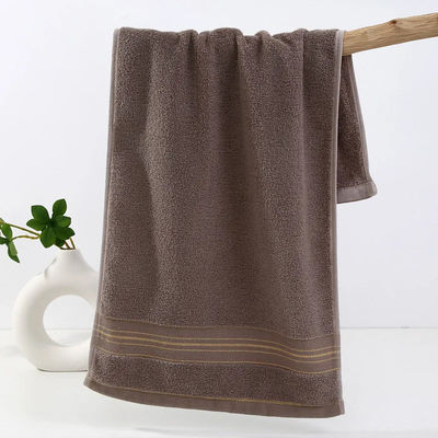 Asciugamano ricamato spessito 35*75cm Asciugamano per uso domestico per adulti in cotone puro 32