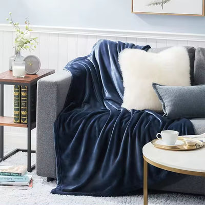 Super Soft Microfiber Flannel Blanket con costruzione in stile europeo e americano