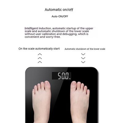 Scala elettronica del corpo cellulare di grado medico 300x300x25 mm per risultati precisi