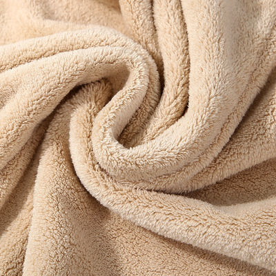 Cappuccio per capelli secchi di velluto di corallo spessito per donne 25*63cm 50g Super assorbente e asciuga veloce