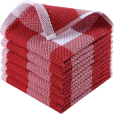Sciarpe quadrate di cotone puro in colore personalizzato 50g sciarpe assorbenti a scacchi