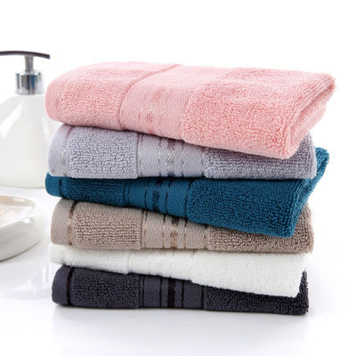 Migliora l'esperienza del tuo Face Spa con un asciugamano di cotone a colori solidi da 34*34cm