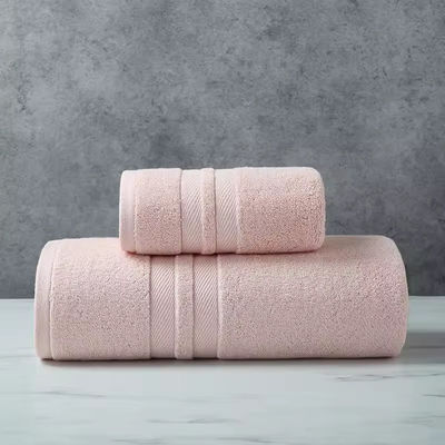 Set di asciugamani ipoallergenici a colori personalizzati 100% cotone più spesso più assorbente morbido