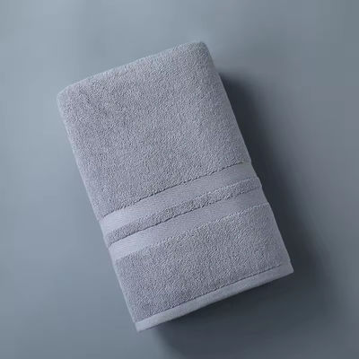 Set di asciugamani ipoallergenici a colori personalizzati 100% cotone più spesso più assorbente morbido