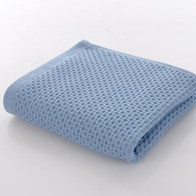 Puro cotone Honeycomb Kitchen Squared Towel Set con gancio Waffle Squared Towel Garanzia