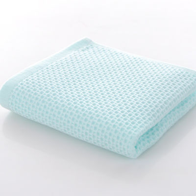 Puro cotone Honeycomb Kitchen Squared Towel Set con gancio Waffle Squared Towel Garanzia
