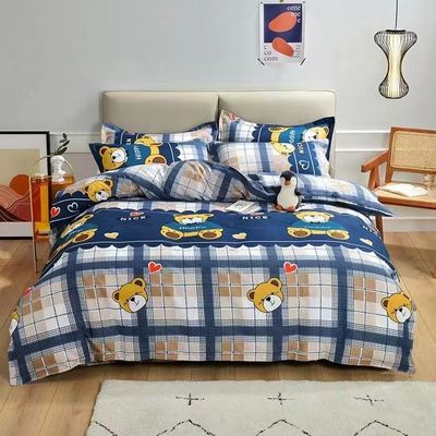Colore personalizzato Luxury 100% cotone lenzuola copertura di copertura di letto lenzuola di letto set
