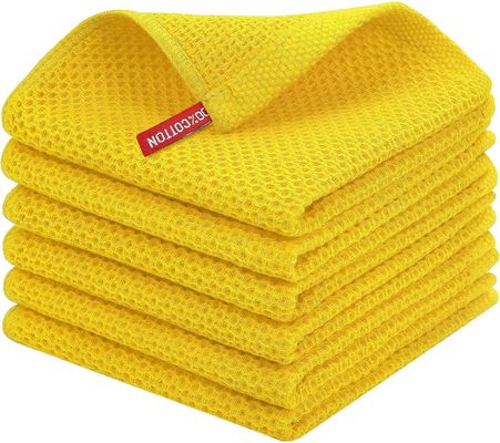 Home OEM Acceptabile facile da pulire Set di asciugamani da cucina con design quadrato a gancio e cialde