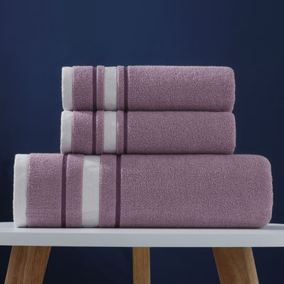 Bagno di cotone con asciugamano rotto 32 fili morbidi e assorbenti con logo ricamato