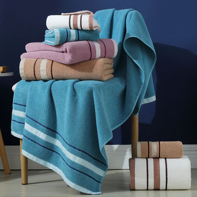 Bagno di cotone con asciugamano rotto 32 fili morbidi e assorbenti con logo ricamato