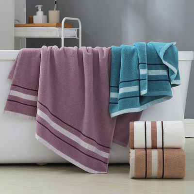 Bagno di cotone con asciugamano rotto 32 fili morbidi e assorbenti con logo ricamato