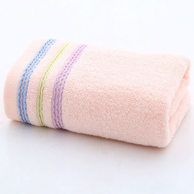 100% cotone Dobby Towel Set multicolore per un bagno morbido e assorbente