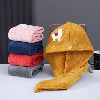 Cappuccio da doccia unisex asciuga capelli asciuga asciugamano personalizzato spessore cappuccio da bagno elastico per sostenibile