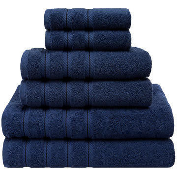 Set di asciugamani da 160 g ad alto assorbimento con materiale di cotone a stapolo lungo e supermorbido