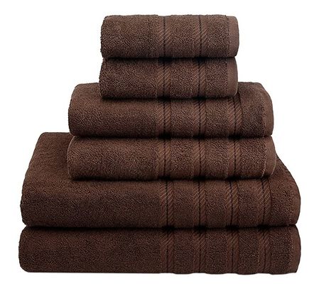 Set di asciugamani da 160 g ad alto assorbimento con materiale di cotone a stapolo lungo e supermorbido