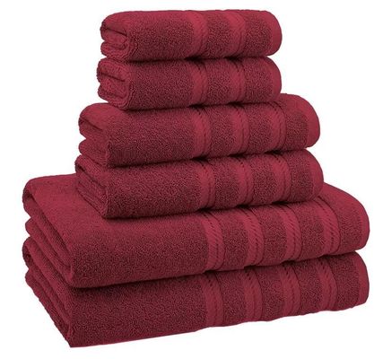 Set di asciugamani da 160 g ad alto assorbimento con materiale di cotone a stapolo lungo e supermorbido