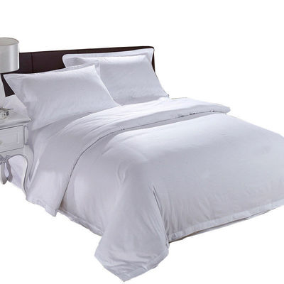 4 pcs 60s 300tc 100% cotone bianca seta di biancheria da letto satinato per hotel di lusso 5 stelle Resort