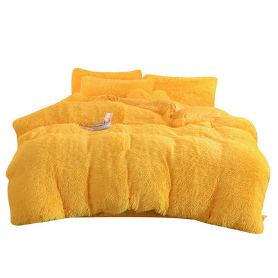 Prova il massimo comfort con il logo personalizzato Mink Velvet Quattro pezzi copertura copriletto