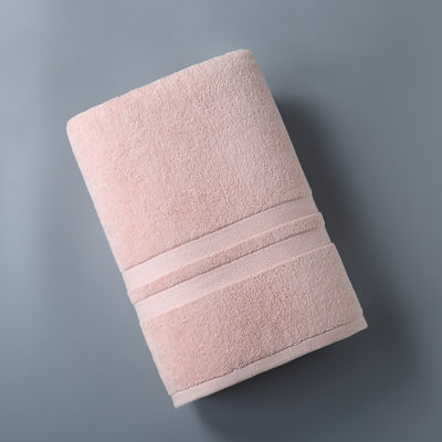 Set di asciugamani per hotel a disegno a strisce spessito in tessuto di cotone puro per bagni di lusso