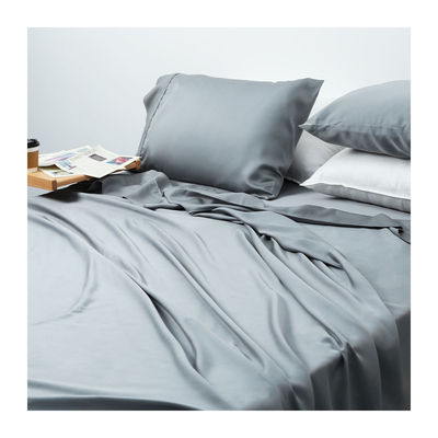 Set di biancheria da letto 100% in fibra di poliestere tessuto morbido Set di comodino di lusso Set di microfibra spazzolata