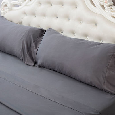 Set di biancheria da letto 100% in fibra di poliestere tessuto morbido Set di comodino di lusso Set di microfibra spazzolata