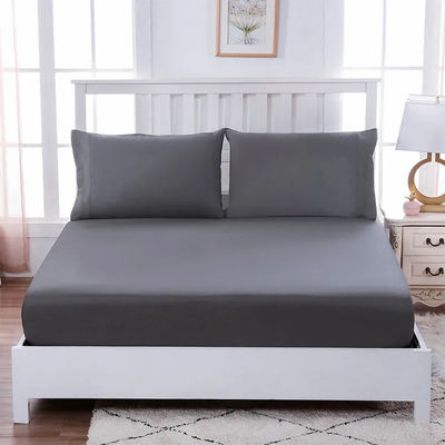 Super King Size Solid microfibra lenzuola da letto Set con tessuto e servizio OEM