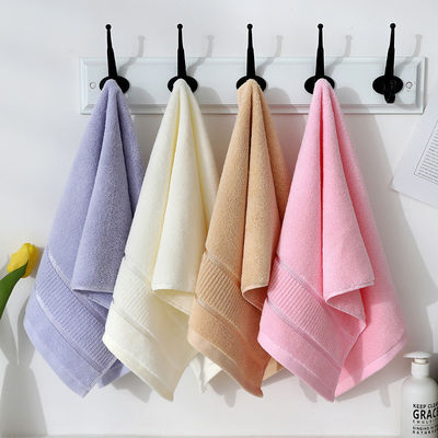 Ricamo Logo asciugamano di cotone per bambini donne Home Hotel Spa Ect