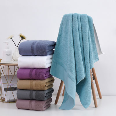Acciaio da bagno in cotone a strisce lunghe per bagni e spa