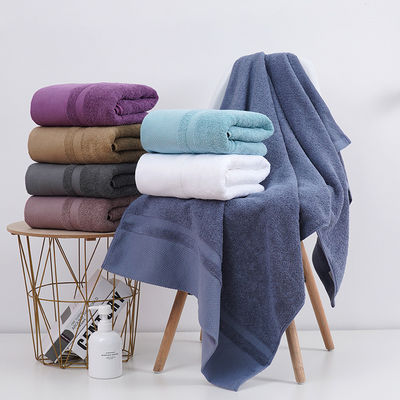 Acciaio da bagno in cotone a strisce lunghe per bagni e spa