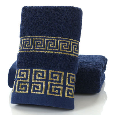Hotel and Home Rectangle 32S Bagno Jacquard Incorporazione di asciugamani ricamati in disegno personalizzato