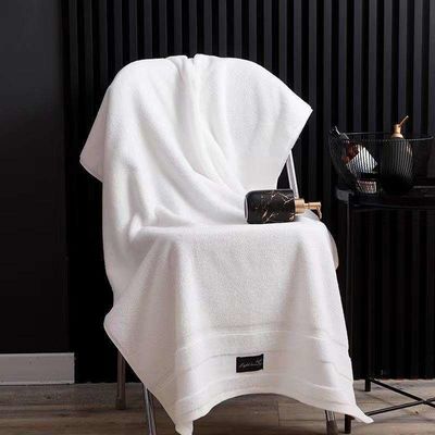 Logo personalizzato Set di asciugamani di bagno di cotone puro Super assorbente di lusso Ideale per la casa o l' hotel