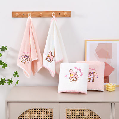 Home Melody Bambino Bagno Towel Set Corallo velluto Non Spargimento Absorbente Regalo Nuovo matrimonio Souvenir