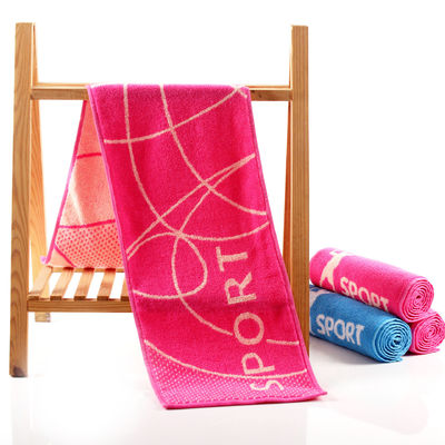 Asciugamano sportivo in cotone colorato 27.5*110 taglia Logo perfetto per il badminton e il tennis