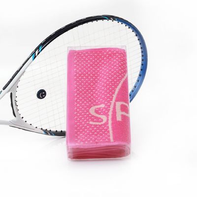 Asciugamano sportivo in cotone colorato 27.5*110 taglia Logo perfetto per il badminton e il tennis