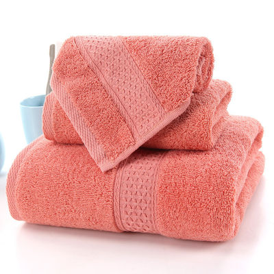 Set di asciugamani 100% di cotone perfetto per hotel sportivi 3 pezzi scatola regalo 35*75cm e 70*140cm