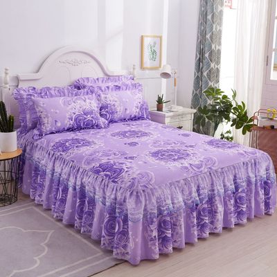 Stoffa per gonna da letto con tessuto in poliestere al 100% e resistenza al colore secondo gli standard nazionali