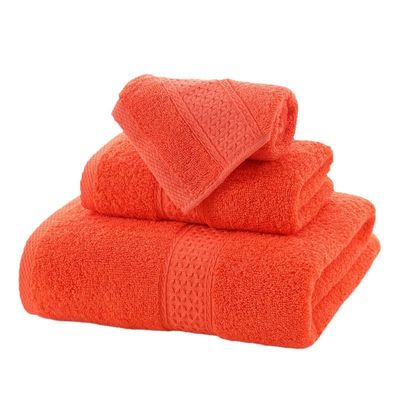 Set di asciugamani 100% di cotone perfetto per hotel sportivi 3 pezzi scatola regalo 35*75cm e 70*140cm